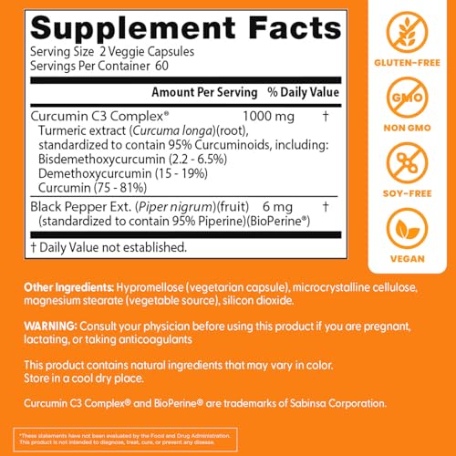 Doctor's Best curcumine Phytosome – amélioration de l absorption pour des résultats potentiels.
