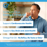 Étiquette traçabilité Omega-3 indiquant origine responsable et composition EPA/DHA.