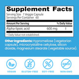Étiquetage et informations claires sur le produit Doctor's Best