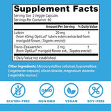 Doctor's Best Extrait de souci OptiLut – source naturelle de lutéine et zéaxanthine.