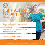 Doctor's BEST Fully Active B Complex – capsules faciles à prendre le matin pour énergie matinale.