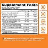 Doctor's BEST Fully Active B Complex – étiquette sans OGM indiquant une option saine pour l'énergie.