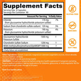 Doctor's Best Glucosamine Chondroitin MSM emballage : informations claires sur le produit