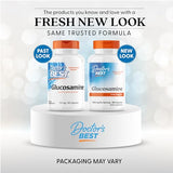 Doctor's BEST Glucosamine — gélules faciles à avaler et mobilité des articulations.