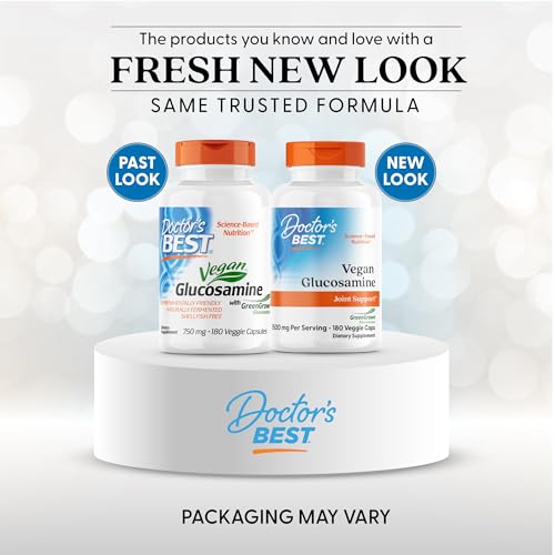 Doctor's Best glucosamine source végétale par fermentation GreenGrown, matière première végétale