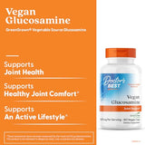 Doctor's Best glucosamine GreenGrown, source végétale pour une mobilité accrue