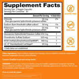 Doctor's Best – ingrédients-glucosamine-chondroitine-msm pour le cartilage.