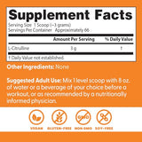 Doctor's Best L-Citrulline poudre ajoutée à un smoothie pour texture lisse et énergie.
