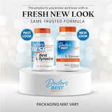 Capsules végétales de Doctor's BEST L-Tyrosine pour usage quotidien