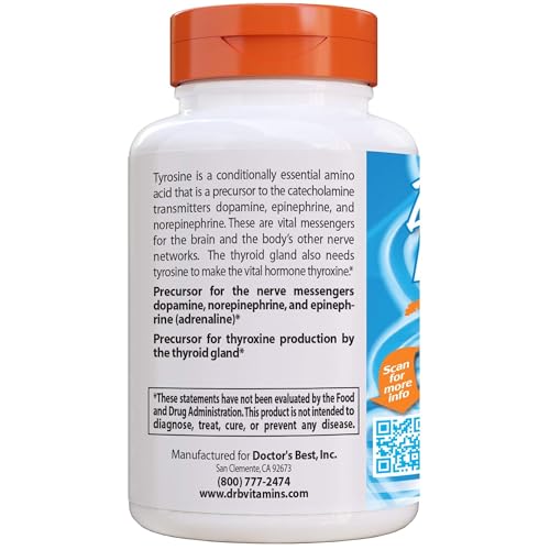 Utilisation quotidienne simple avec Doctor's BEST L-Tyrosine