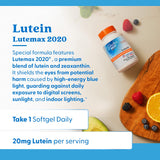 Doctor's Best Lutein – gélules prêtes à être prises au quotidien.