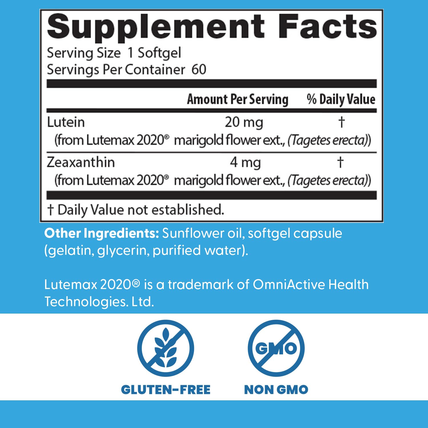 Doctor's Best Lutein verseur et gélules, utilisation pratique et simple.