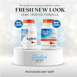 Doctor's Best Lutéine OptiLut, capsules végétales – intégration facile à votre routine quotidienne.