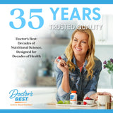 Doctor's BEST MSM – flacon pratique pour un usage journalier.