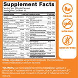Doctor's BEST Multi-Vitamin Complex: format 90 capsules pratique pour une routine quotidienne.