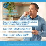 Doctor's BEST NAC Detox Regulators – capsules végétales sans gluten et sans soja visibles.