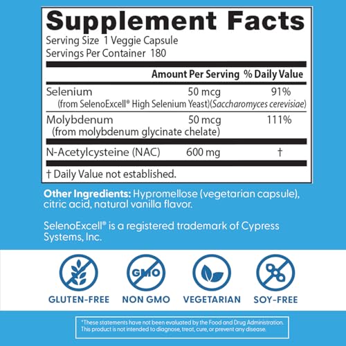 Doctor's BEST NAC Detox Regulators – capsules visibles évoquant un soutien immunitaire potentiel.
