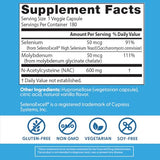 Doctor's BEST NAC Detox Regulators – capsules visibles évoquant un soutien immunitaire potentiel.
