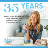 Doctor's BEST NAC Detox Regulators – vue rapprochée des capsules, support potentiel de l'énergie.