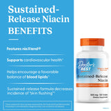 Doctor's Best Niacine niaXtend, libération prolongée pour une absorption continue.