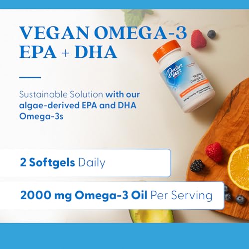 Doctor's Best Omega3-algues-source logo écoresponsable.