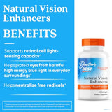 Doctor's BEST Omega3 DHA EPA — Gélules visibles, potentiel soutien à la fonction rétinienne.