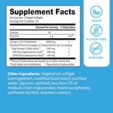 Doctor's Best Omega3-Elantria ingrédient mis en évidence, source végétale durable.