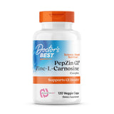 PepZin GI Doctor's Best en bouteille, soutien digestif potentiel.