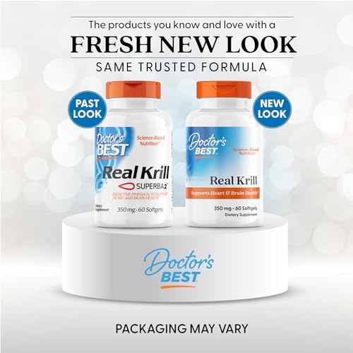 Doctor's Best Real Krill: gélules visibles, faciles à avaler et intégrables au quotidien.