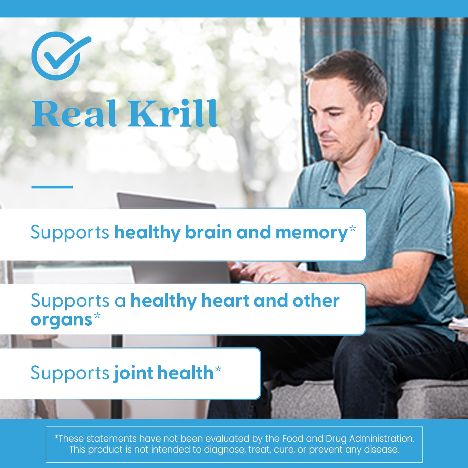 Doctor's Best Real Krill: routine journalière proposée, compatibilité avec un mode de vie équilibré.