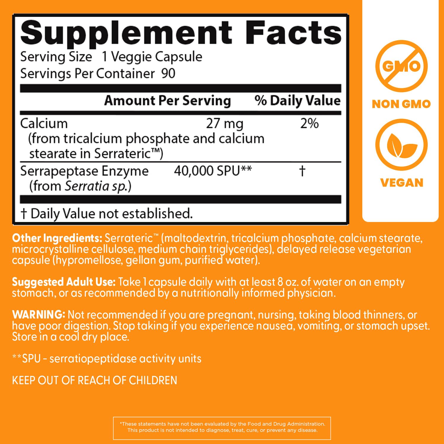 Doctor's BEST Serrapeptase – focus sur l'absorption intestinale et biodisponibilité.