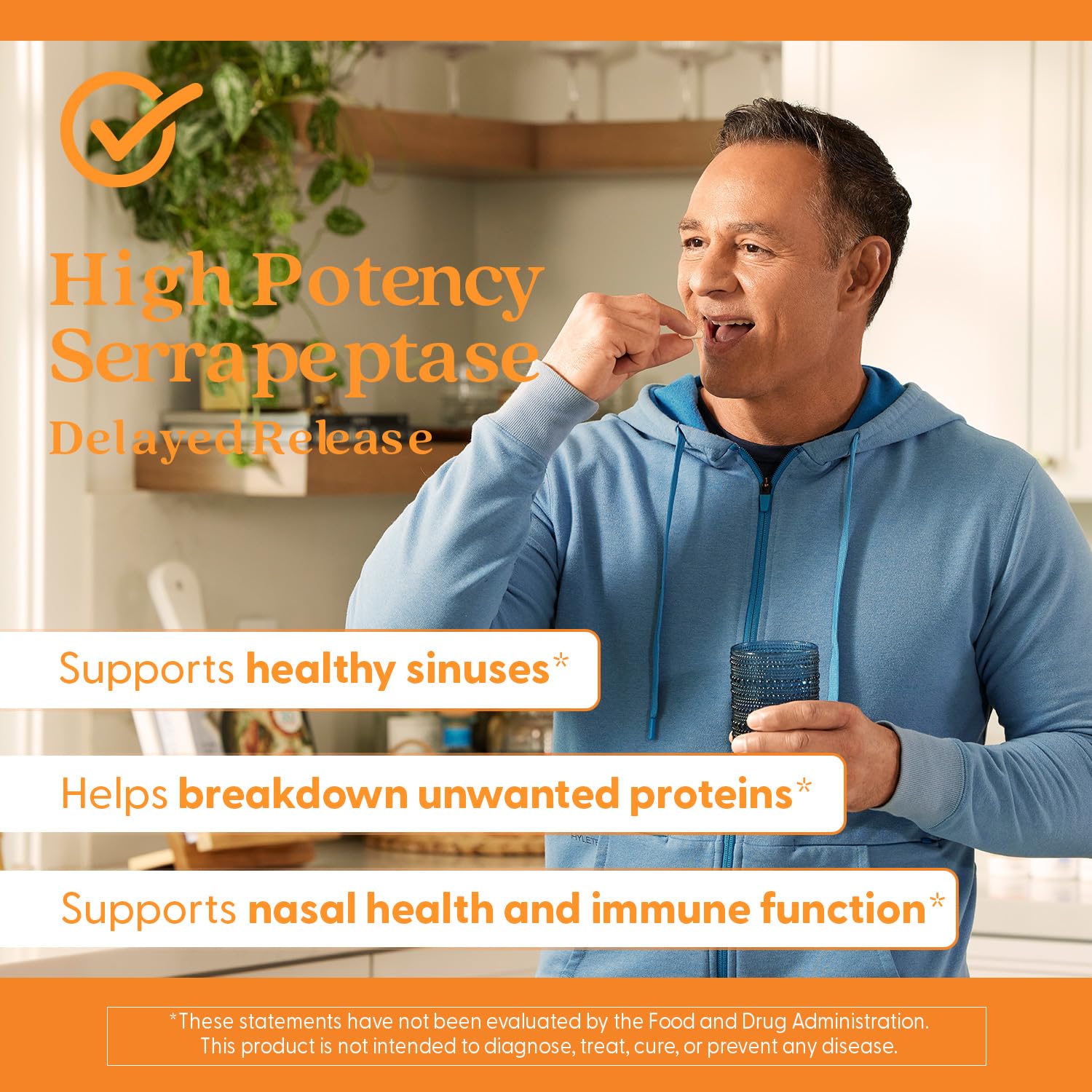 Doctor's Best Serrapeptase – conditions de stockage recommandées.