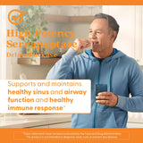 Doctor's Best Serrapeptase – formulation sans OGM pour une consommation végane.