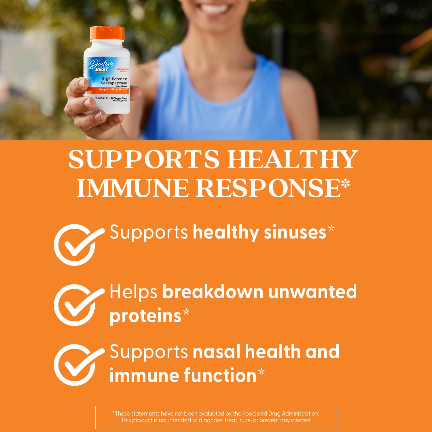 Doctor's Best Serrapeptase – conseils simples pour une utilisation quotidienne.