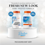 Doctor's Best capsules visibles – forme capsules prête à l’ingestion et au soutien articulaire.