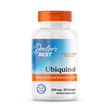 Doctor's Best Ubiquinol, bouteille de 30 gélules, usage quotidien potentiel