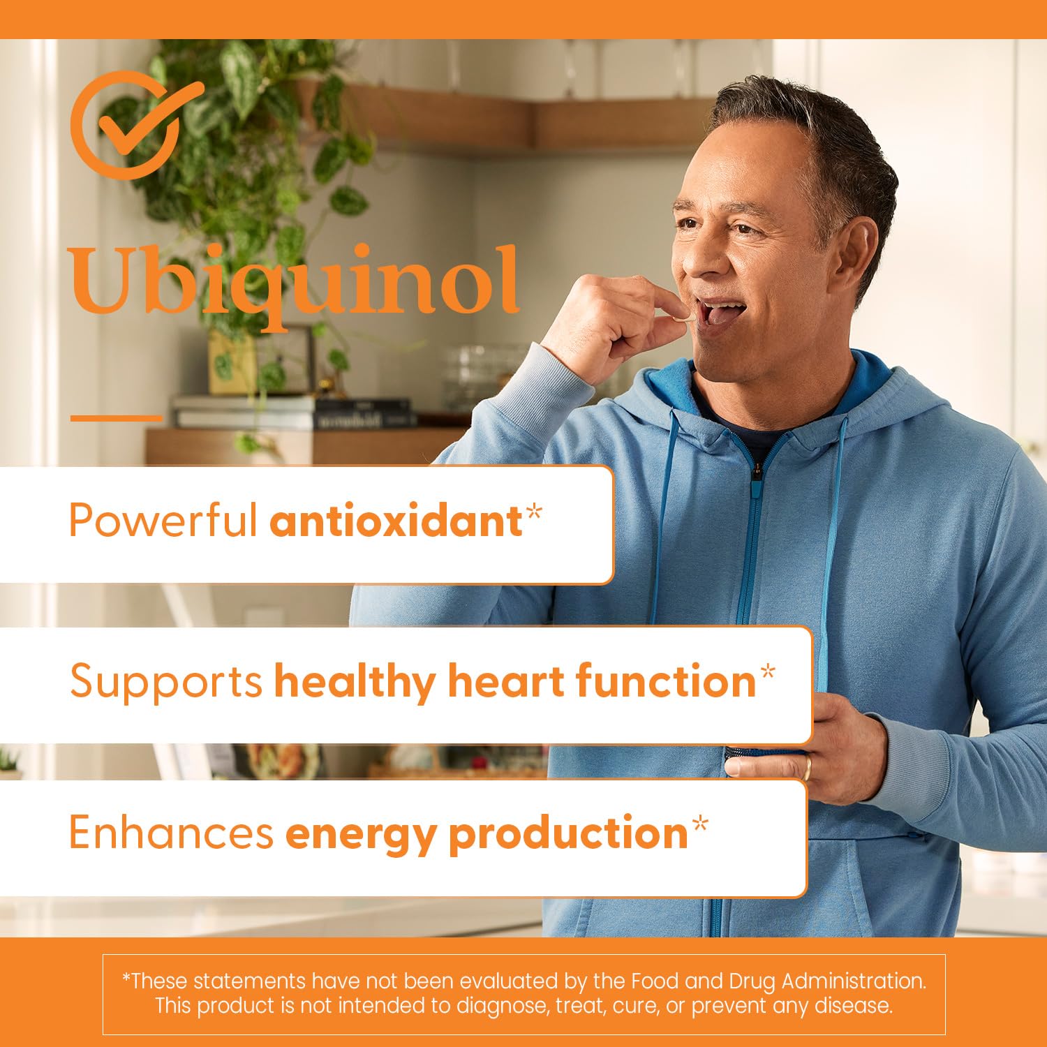 Doctor's Best Ubiquinol, sans gluten et sans soja