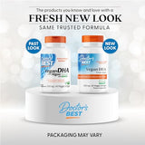 Doctor's Best DHA végan — gélules faciles à prendre et pratiques.