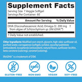 Doctor's Best DHA vegan — capsule d'algues pour un apport quotidien.
