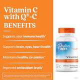 Soutien immunitaire grâce à Doctor's Best Vitamine C et Q-C