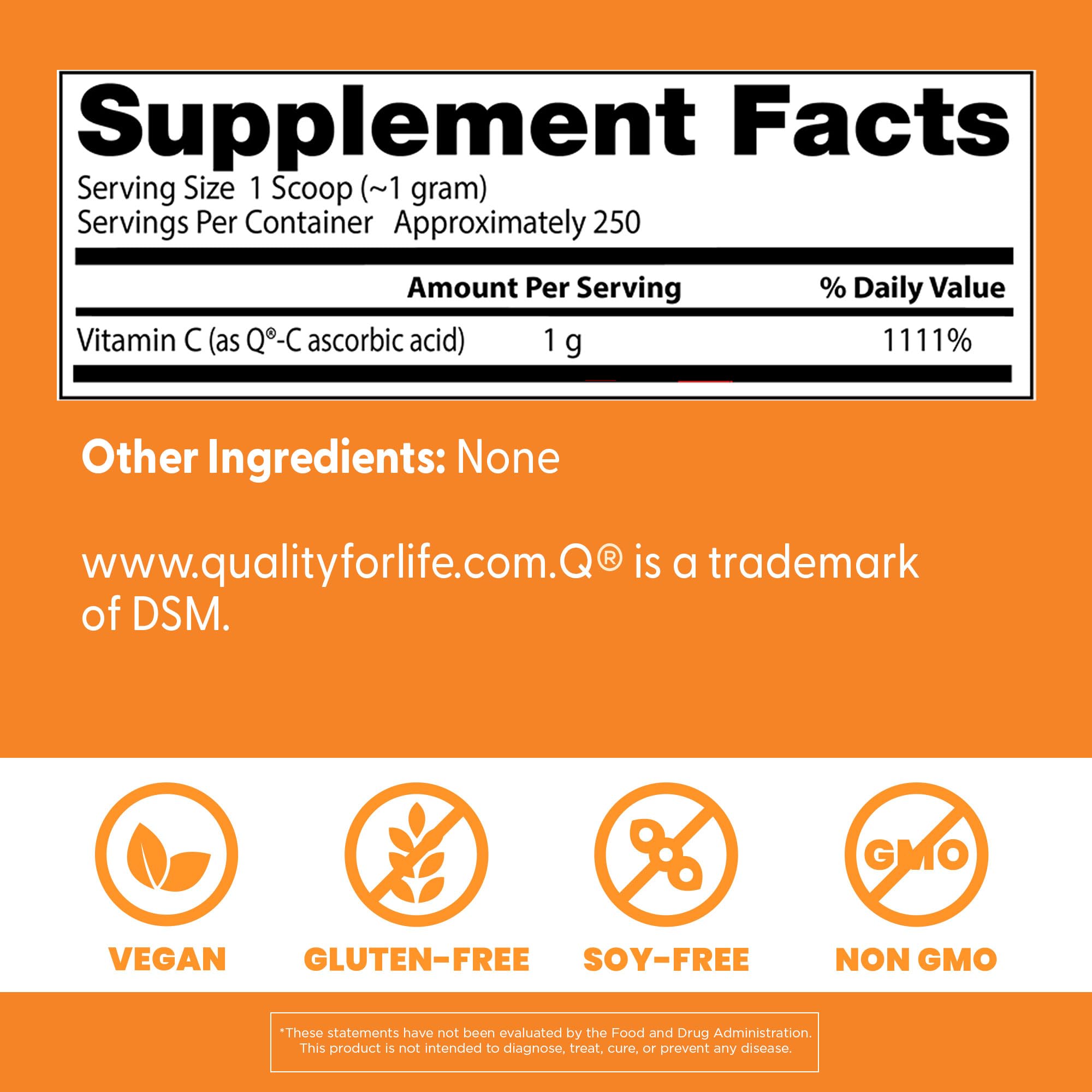 Doctor's Best Vitamine C Poudre - Cuillère-doseuse: dosage facile dans votre routine.