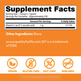 Doctor's Best Vitamine C Poudre - Cuillère-doseuse: dosage facile dans votre routine.