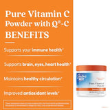 Doctor's Best Vitamine C Poudre - Etiquette: qualité écossaise et pureté vérifiée.