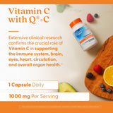 Label informatif Doctor's Best Vitamin C Q-C offrant traçabilité