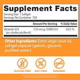 Doctor's Best Vitamine D3, emballage sans soja