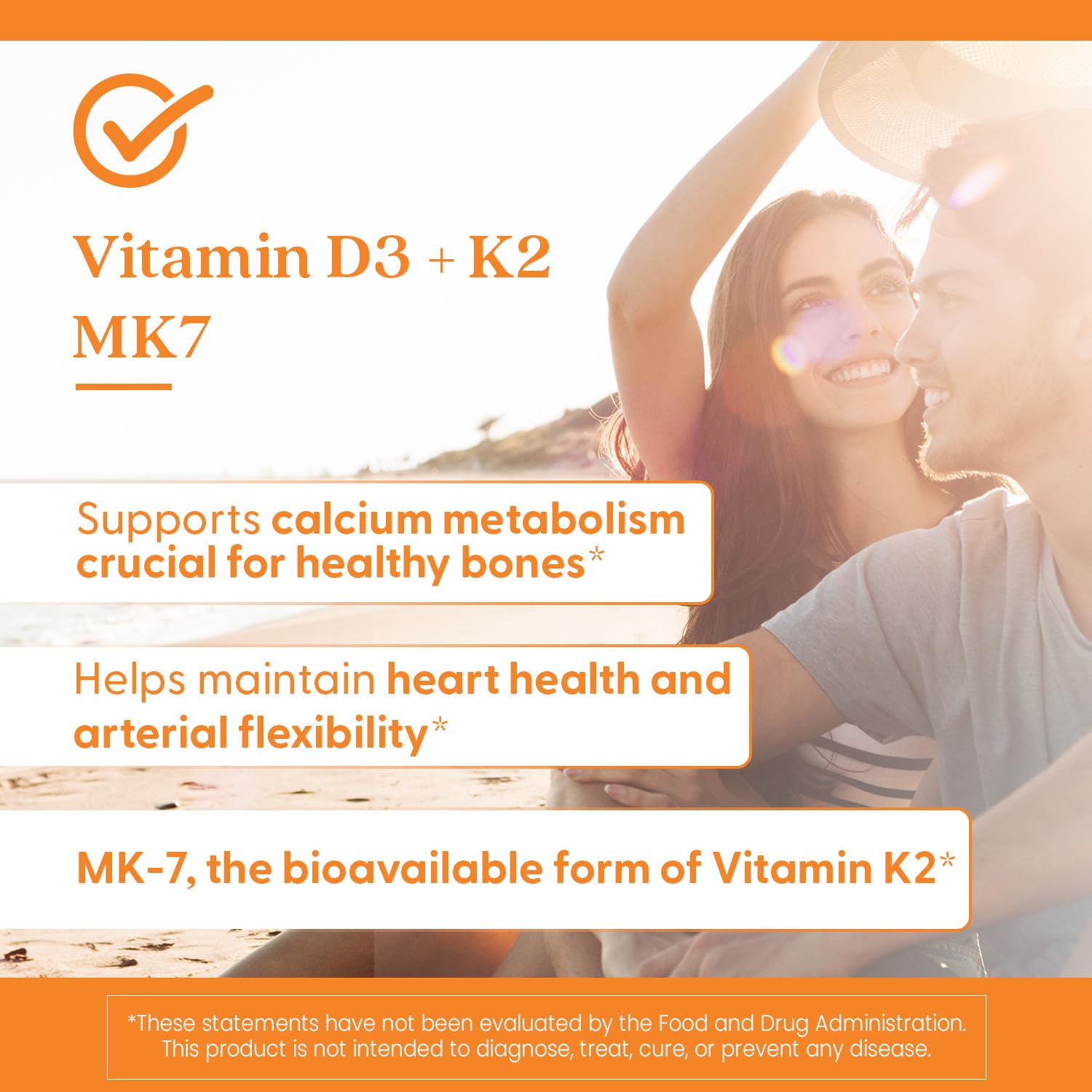 Doctor's Best Vitamine D3 K2 - etiquette-produit: détails clairs sur la formulation.