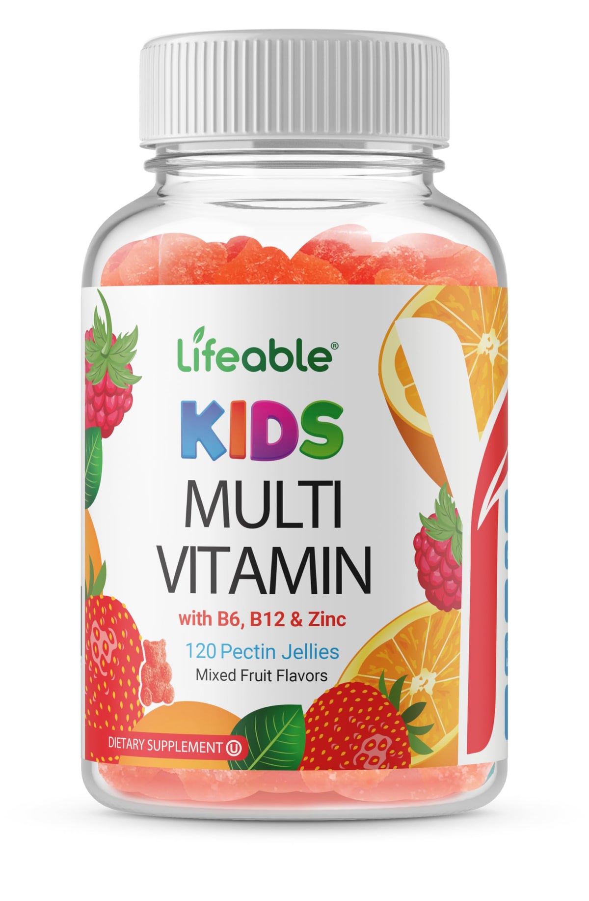 Docteurs Orders Finest multivitamines pour enfants en gommes fruits, goût agréable et nutrition quotidienne