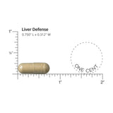 DOCTORS' PREFERRED Liver Defense, etiquette bouteille, informations claires sur les ingrédients.