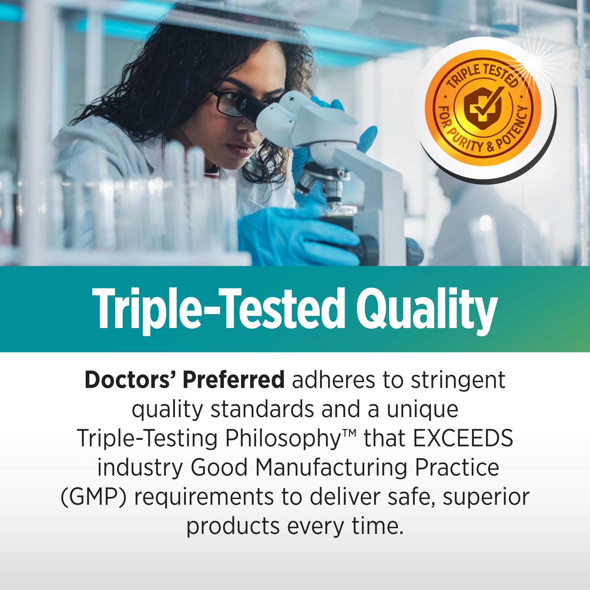 DOCTORS' PREFERRED OCUGOLD-zinc-cuivre: minéraux clés pour l'équilibre nutritionnel.