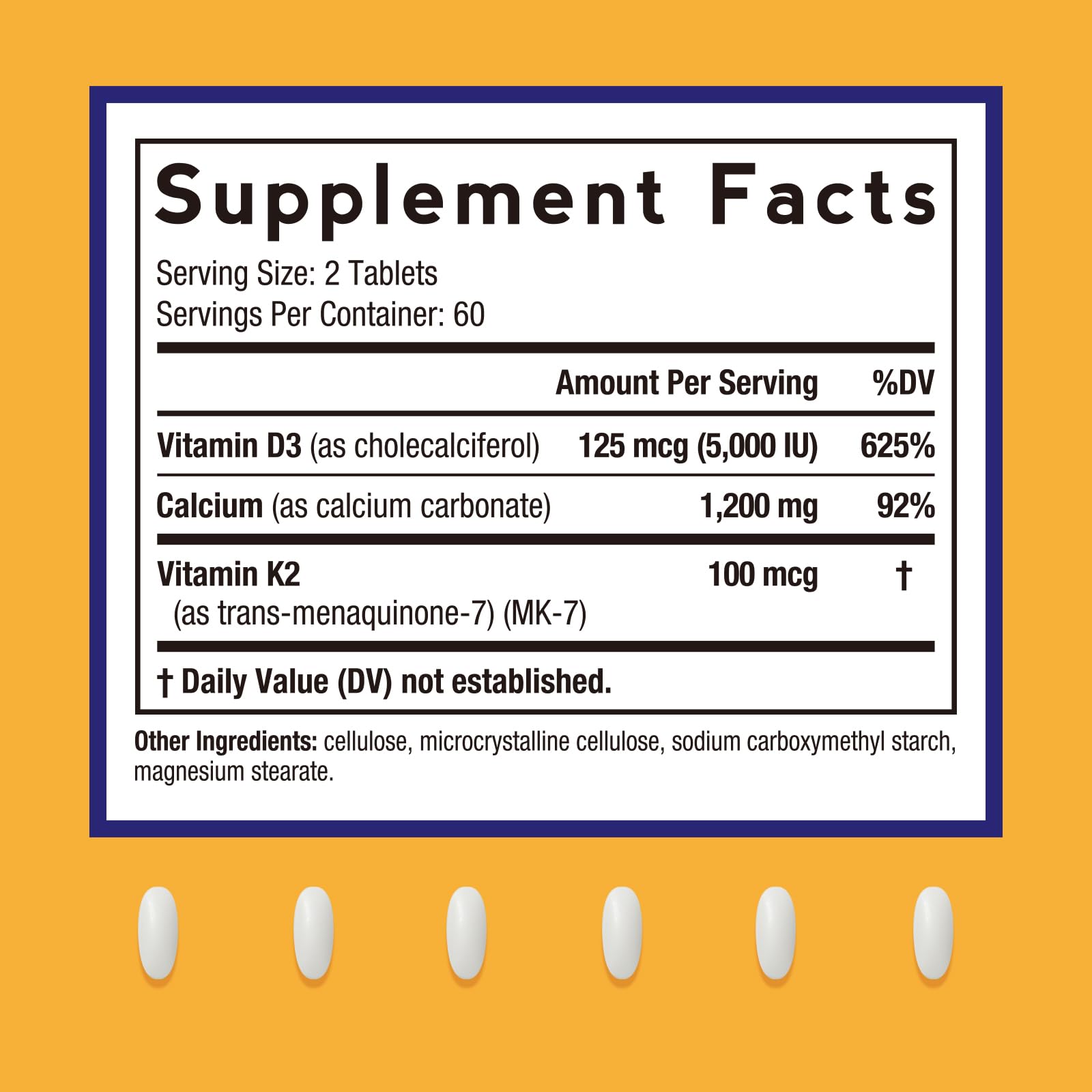 Bouteille Doctor's Recipes Calcium 1200mg, utilisation quotidienne simple.